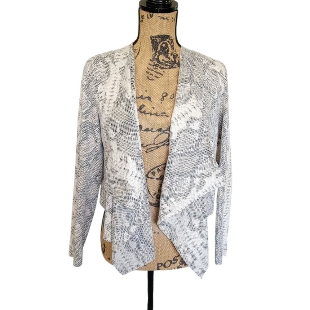 Xs Love Token Python Snake Print Draped Front Car… - image 1